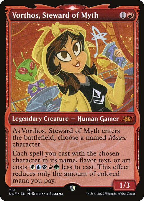 Vorthos, Steward of Myth (Showcase) - Unfinity - M - 251