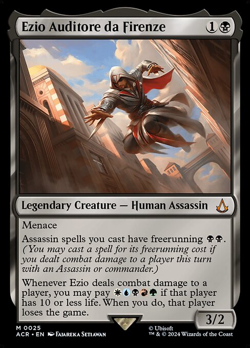 Ezio Auditore da Firenze - Universes Beyond: Assassin's Creed - M - 25
