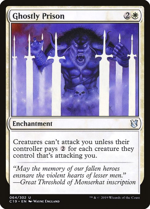 Ghostly Prison - Commander 2019 - U - 64