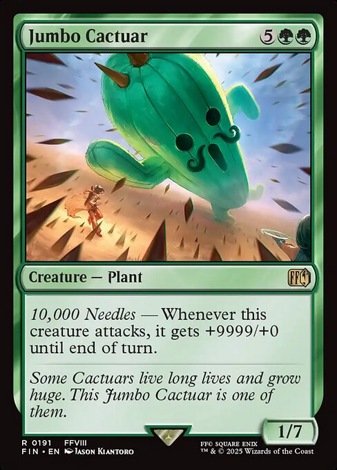 Jumbo Cactuar - FINAL FANTASY - R - 191