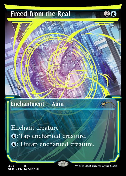 Freed from the Real (Neon Yellow) - Secret Lair Drop Series - R - 425
