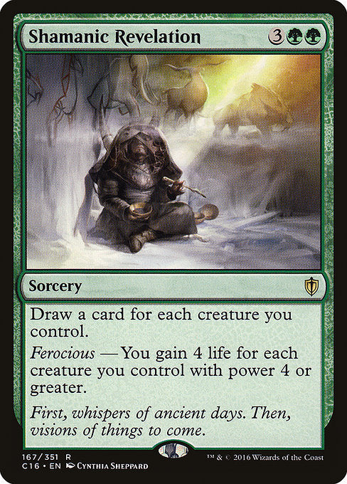 Shamanic Revelation - Commander 2016 - R - 167