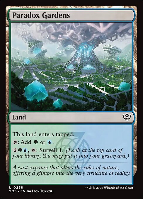Paradox Gardens - Secrets of Strixhaven - L - 258