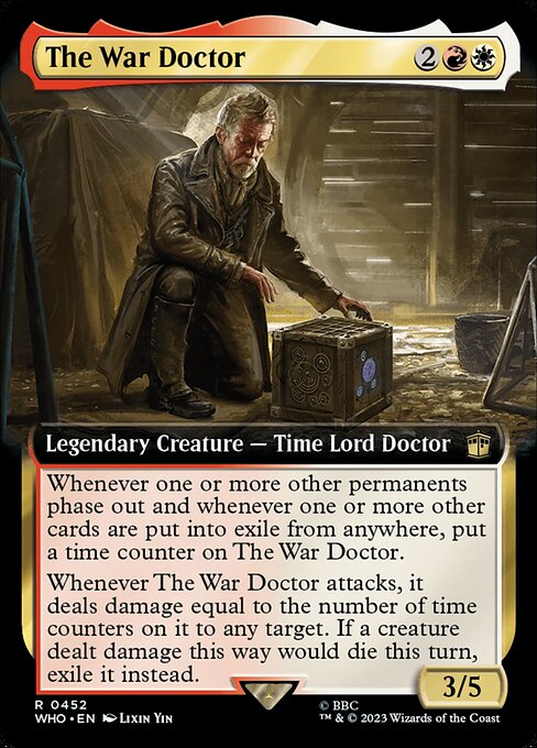 The War Doctor (Extended Art) - Universes Beyond: Doctor Who - R - 452