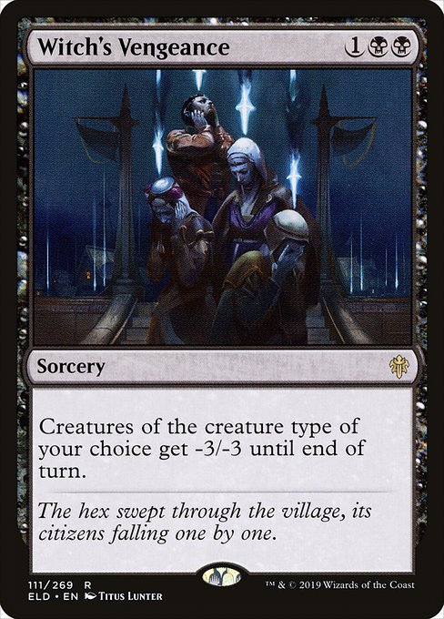 Witch's Vengeance - Throne of Eldraine - R - 111