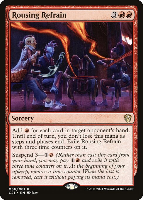 Rousing Refrain - Commander 2021 - R - 56