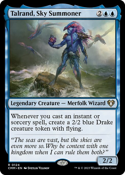 Talrand, Sky Summoner - Commander Masters - R - 124