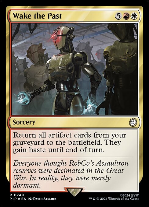 Wake the Past (Surge Foil) - Universes Beyond: Fallout - R - 749