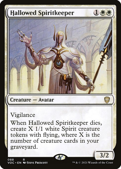 Hallowed Spiritkeeper - Commander: Innistrad: Crimson Vow - R - 88