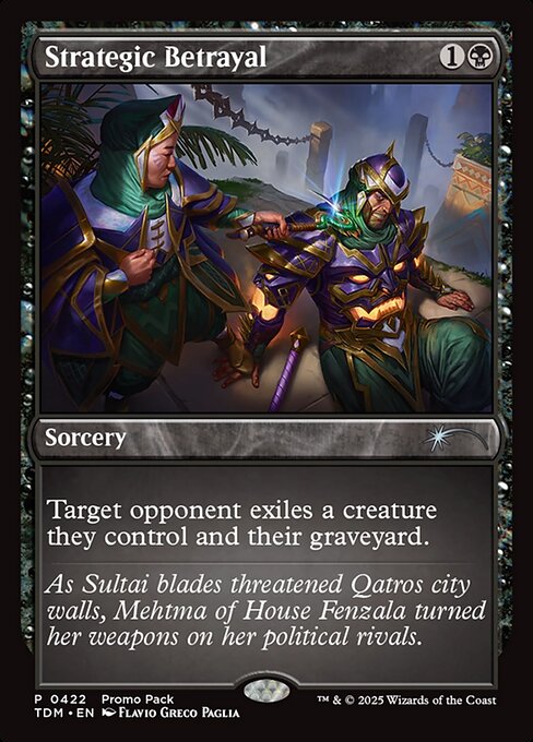 Strategic Betrayal - Promo Pack: Tarkir: Dragonstorm - P - 422
