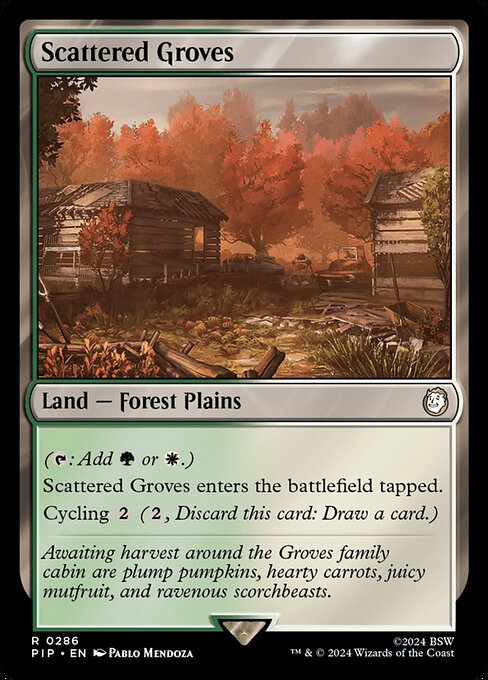 Scattered Groves - Universes Beyond: Fallout - R - 286