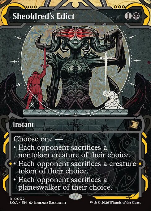 Sheoldred's Edict - Secrets of Strixhaven: Mystical Archive - R - 32