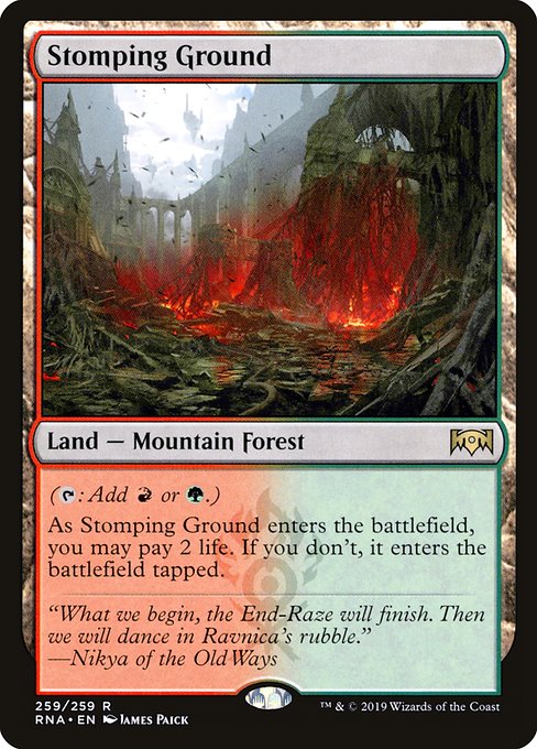 Stomping Ground - Ravnica Allegiance - R - 259