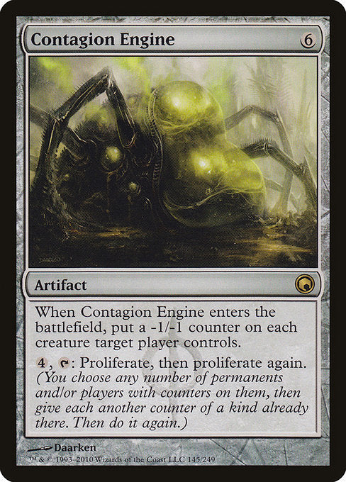 Contagion Engine - Scars of Mirrodin - R - 145