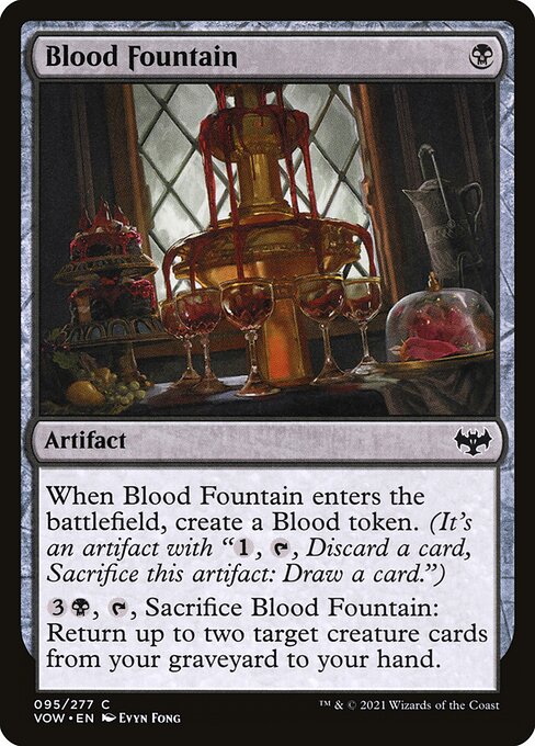 Blood Fountain - Innistrad: Crimson Vow - C - 95