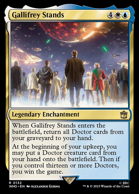 Gallifrey Stands - Universes Beyond: Doctor Who - R - 132