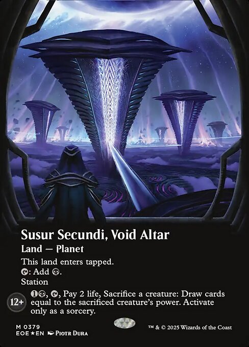 Susur Secundi, Void Altar (Borderless) (Galaxy Foil) - Edge of Eternities - M - 379