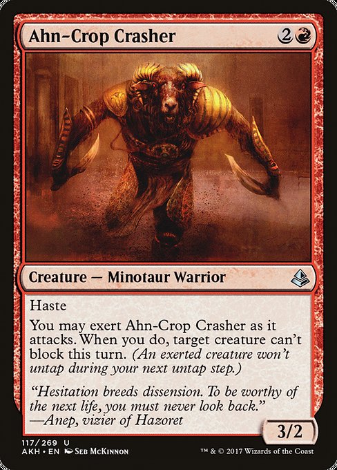 Ahn-Crop Crasher - Amonkhet - U - 117