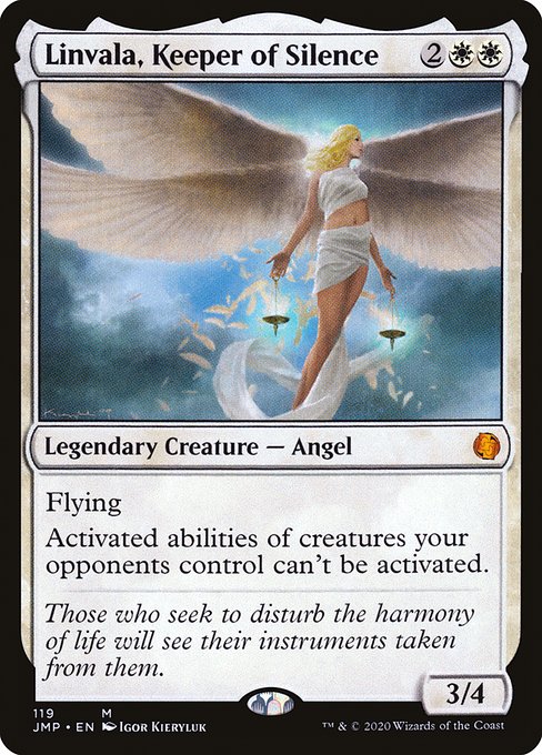 Linvala, Keeper of Silence - Jumpstart - M - 119