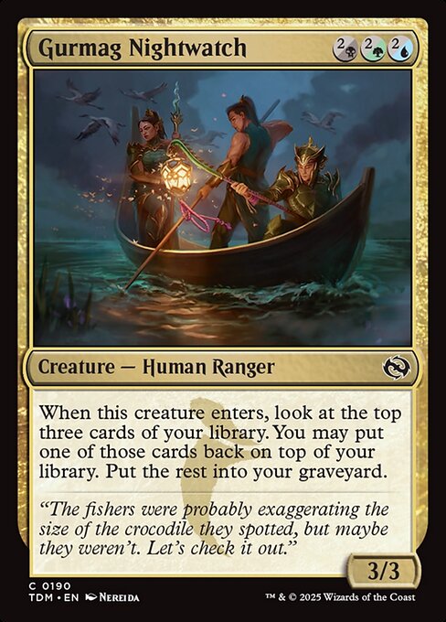 Gurmag Nightwatch - Tarkir: Dragonstorm - C - 190