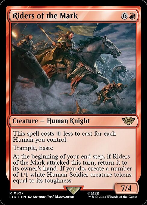Riders of the Mark - Universes Beyond: The Lord of the Rings: Tales of Middle-earth - R - 827