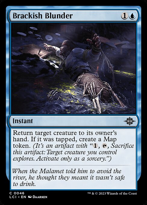 Brackish Blunder - The Lost Caverns of Ixalan - C - 46
