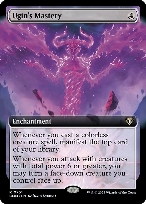Ugin's Mastery (Extended Art) - Commander Masters - R - 751