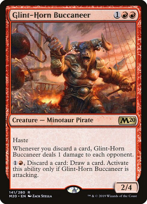 Glint-Horn Buccaneer - Promo Pack: Core Set 2020 - R - 141