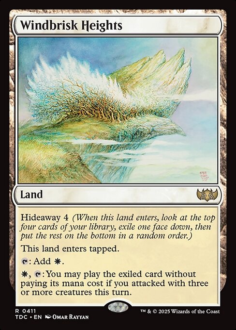 Windbrisk Heights - Commander: Tarkir: Dragonstorm - R - 411