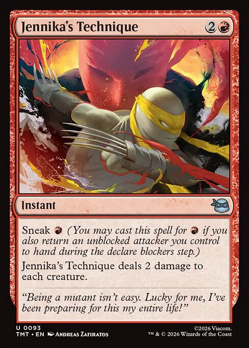 Jennika's Technique - Teenage Mutant Ninja Turtles - U - 93