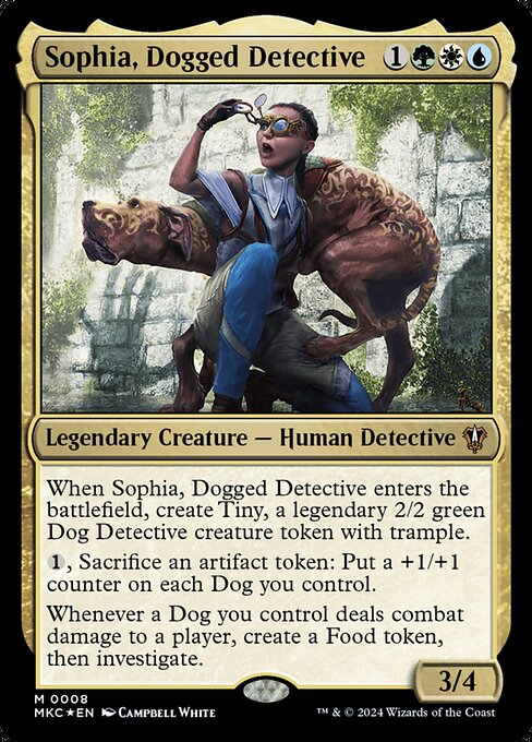 Sophia, Dogged Detective - Commander: Murders at Karlov Manor - M - 8