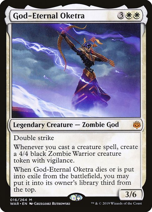 God-Eternal Oketra - War of the Spark - M - 16