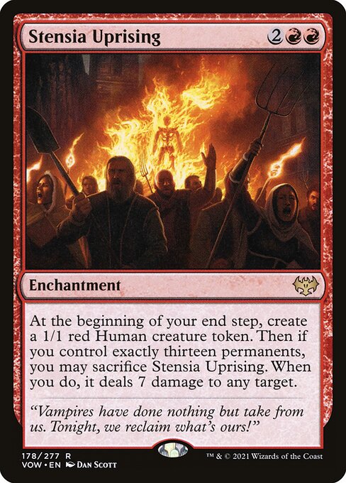 Stensia Uprising - Innistrad: Crimson Vow - R - 178