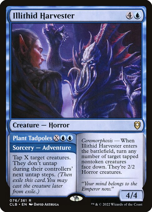 Illithid Harvester - Commander Legends: Battle for Baldur's Gate - R - 76