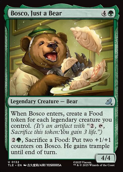 Bosco, Just a Bear - Avatar: The Last Airbender: Eternal-Legal - U - 132
