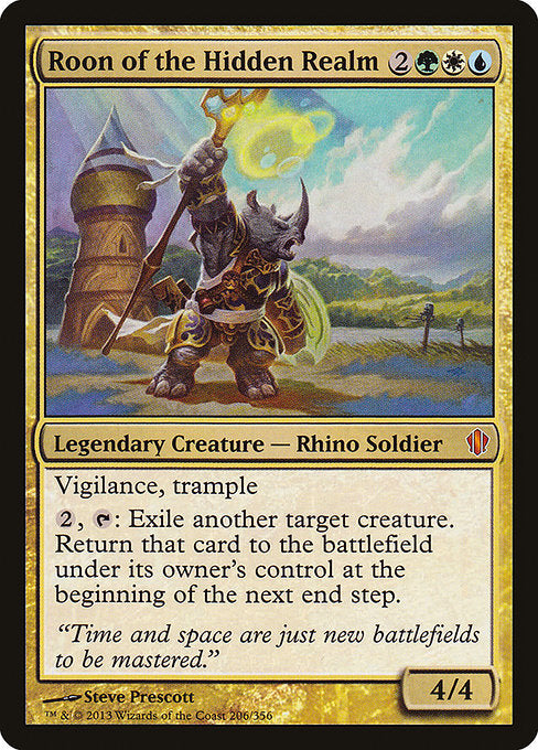 Roon of the Hidden Realm - Commander 2013 - M - 206