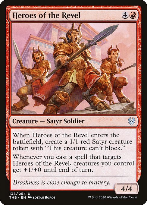 Heroes of the Revel - Theros Beyond Death - U - 138