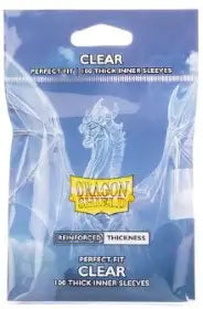 Dragon Shield Perfect Fit - Thick Inner Sleeves - Clear