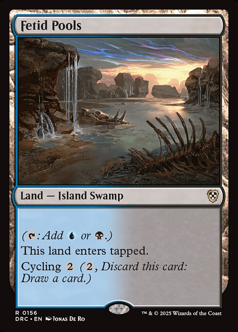 Fetid Pools - Commander: Aetherdrift - R - 156