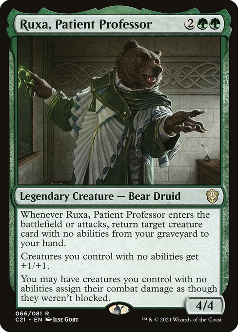 Ruxa, Patient Professor - Commander 2021 - R - 66
