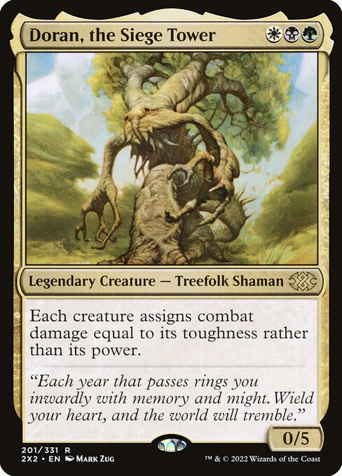 Doran, the Siege Tower - Double Masters 2022 - R - 201