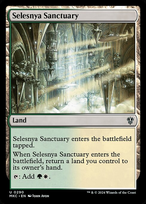 Selesnya Sanctuary - Commander: Murders at Karlov Manor - U - 290
