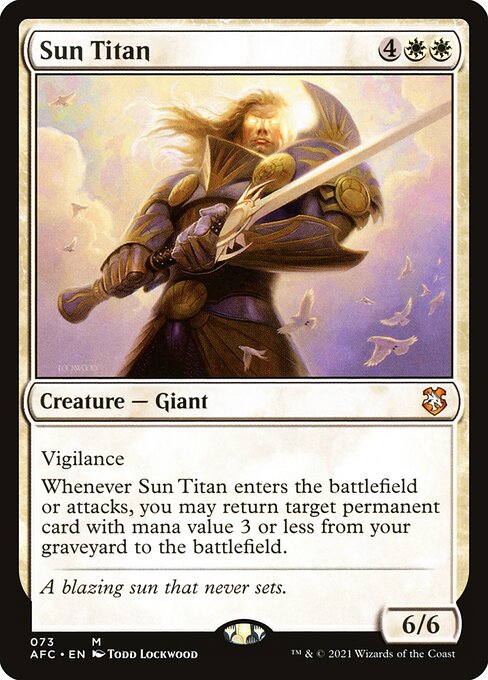 Sun Titan - Commander: Adventures in the Forgotten Realms - M - 73