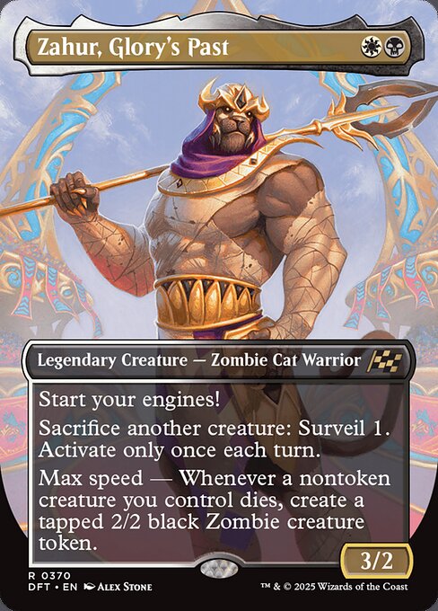 Zahur, Glory's Past (Borderless) - Aetherdrift - R - 370
