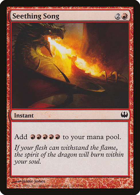Seething Song - Duel Decks: Knights vs. Dragons - C - 70