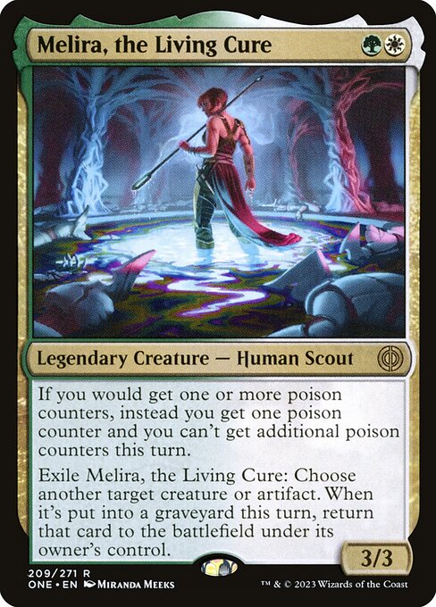 Melira, the Living Cure - Phyrexia: All Will Be One - R - 209