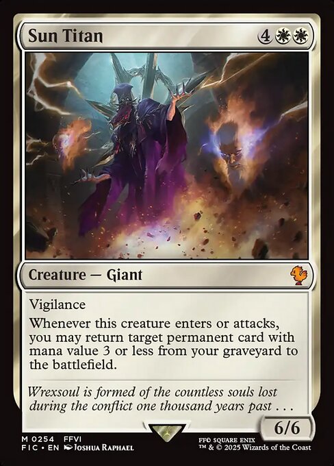 Sun Titan (Surge Foil) - Commander: FINAL FANTASY - M - 254