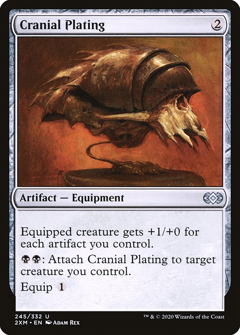 Cranial Plating - Double Masters - U - 245