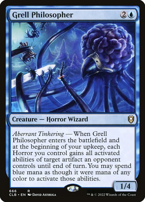 Grell Philosopher - Commander Legends: Battle for Baldur's Gate - R - 666