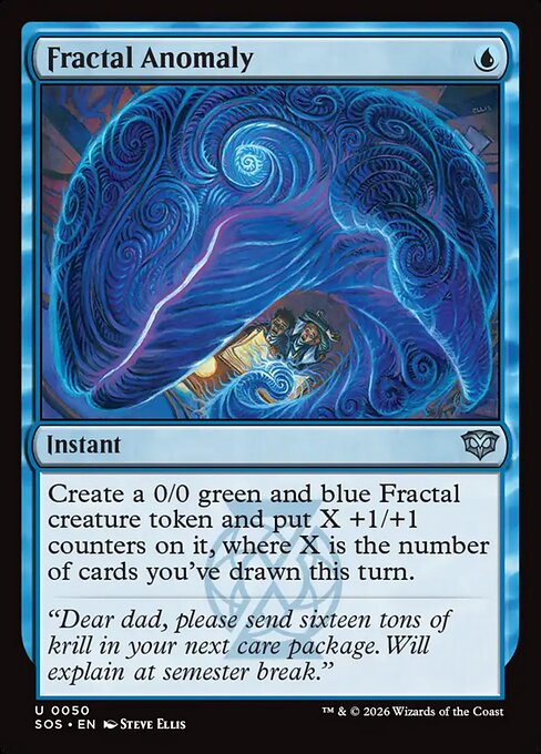Fractal Anomaly - Secrets of Strixhaven - U - 50